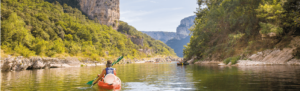 24 km canoe gorges ardèche vallon pont d'arc